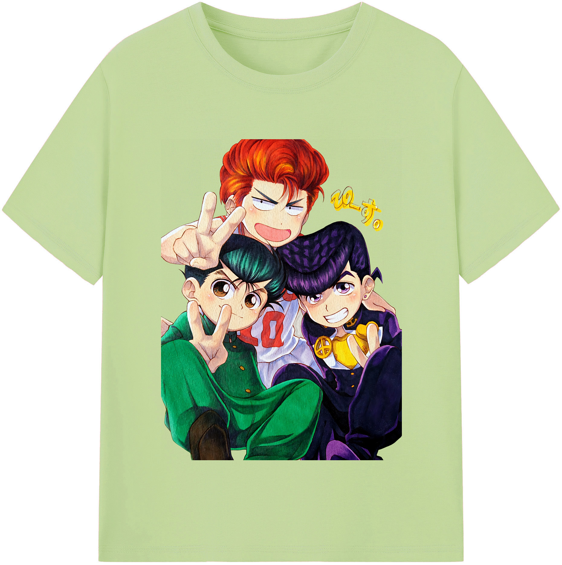 SLAM DUNK／スラムダンク 綿100％半袖Tシャツ（フロントプリント）